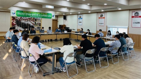 ▲장흥군 농업기술센터는 지난 26일 ‘장흥 농업발전 미래 전략회의’를 개최했다.(사진제공=장흥군)