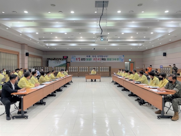▲보성군은 전라남도가 주관한 2022년 을지연습 평가 결과 우수기관으로 선정되는 영예를 안았다.(사진제공=보성군)