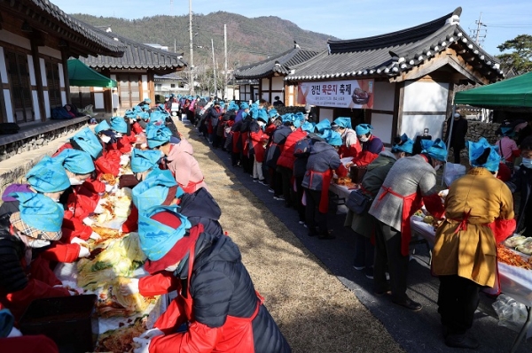 ▲ 2021년 강진 묵은지 축제 행사 모습(사진제공=강진군)