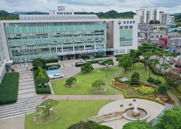 ▲보성군청 전경(사진제공=보성군)