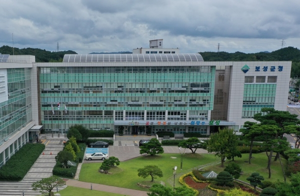 ▲보성군청 전경(사진제공=보성군)