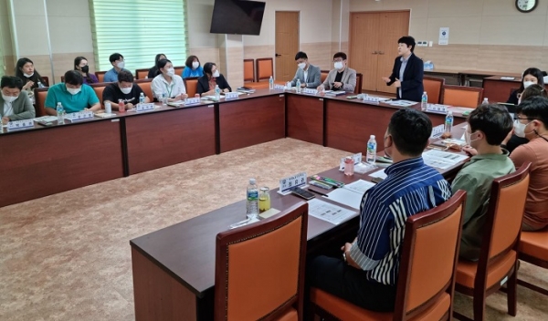 ▲전라남도교육청이 6일 ‘교육과정 연구학교 운영 협의회’를 개최했다.(사진제공=전라남도교육청)