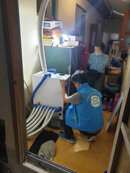 ▲무안군 운남면은 주거환경개선 사업을 실시하고 있다.(사진제공=무안군)