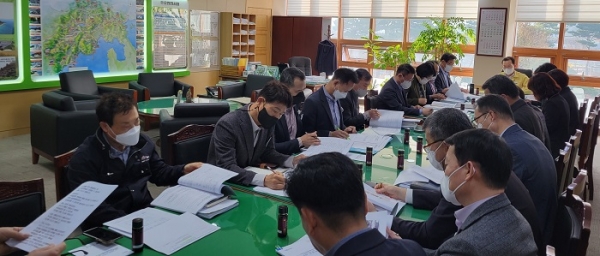 ▲보성군은 지난 10일 부군수 주재로 2023년(‘22년 실적) 정부합동평가 대비 추진 상황 보고회를 가졌다.(사진제공=보성군)