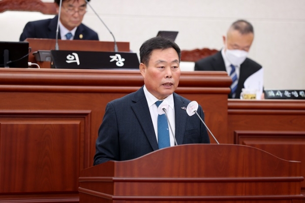 ▲김산 무안군수(사진제공=전라남도)