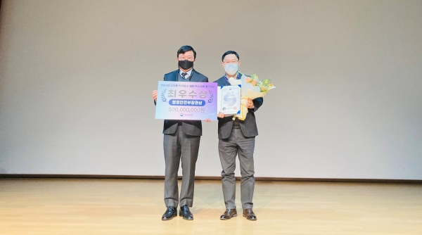 ▲전라남도는 행정안전부의 ‘2022년 지방자치단체 인구감소 대응 우수사례 경진대회’서 최우수상을 수상했다.(사진제공=전라남도)