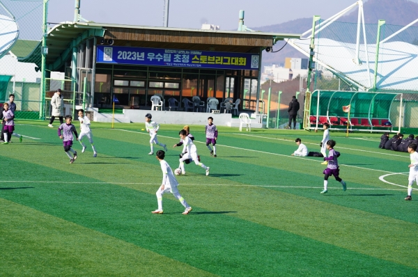 ▲해남군 우슬벌이 동계전지훈련을 위해 방문한 스포츠 선수들의 열기로 후끈 달아오르고 있다.(사진제공=해남군)