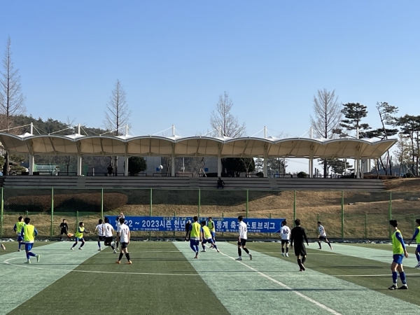 ▲축구 스토브리그(사지제공=영광군)