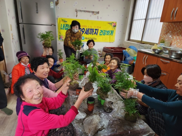 ▲해남군이 맞춤형 건강관리를 통한 지역소멸에 대응하는 ‘내집에서 99세까지 건강하게 프로젝트’를 본격 가동한다.(사진제공=해남군)