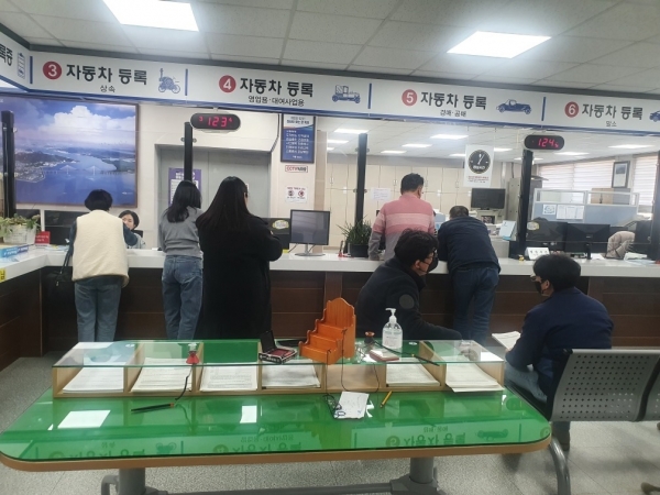▲목포시 차량 등록사업소(사진제공=전라남도)