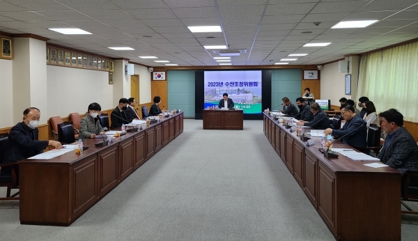 ▲목포시는 지난 7일 2023년~2024년 해양수산사업을 심의하고 올해 공공․민간분야 사업에서 261억원의 예산을 확정했다.(사진제공=목포시)