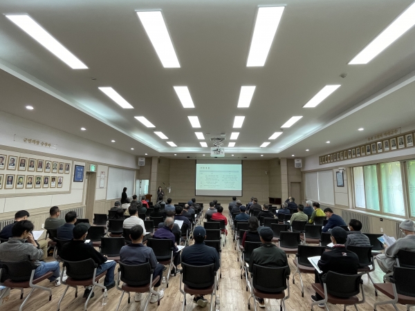 ▲구례군은 지난 20일 농산물 저온저장고 지원사업 설명회를 개최했다.(사진제공=구례군)