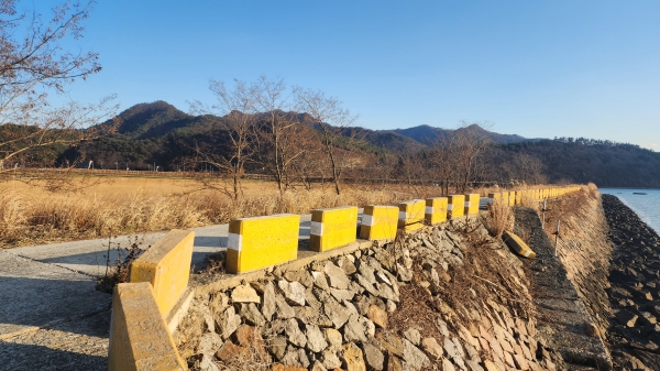 ▲방조제 전경(사진제공=강진군)