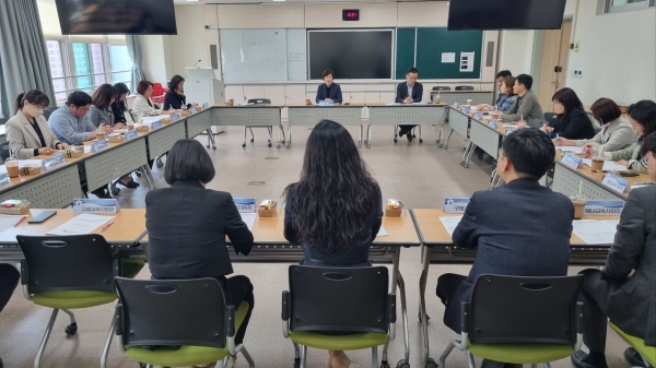 ▲전라남도교육청 공존교실 업무담당자 협의회