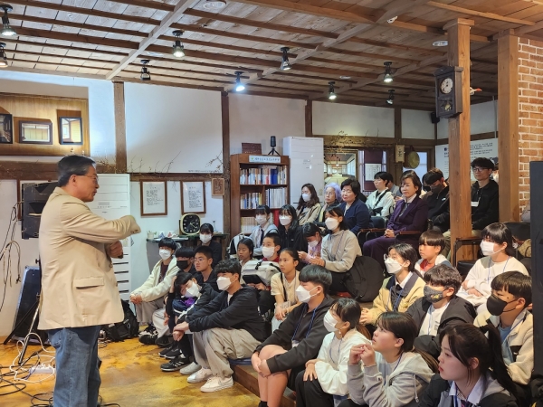 ▲보성교육지원청이 보성학생연합자치회 상반기 정례회를 개최했다.(사진제공=보성교육지원청)