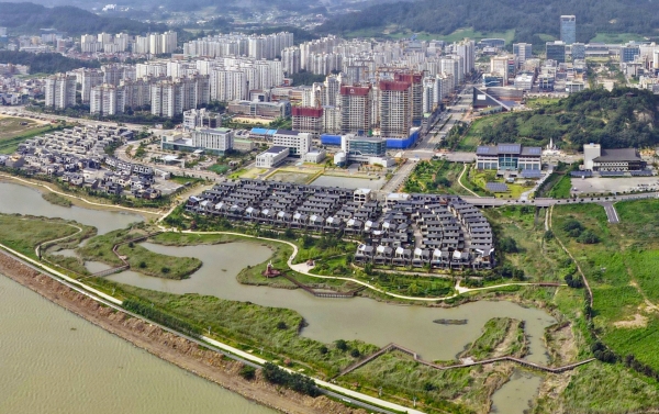 ▲남악수변공원 전경(사진제공=무안군)