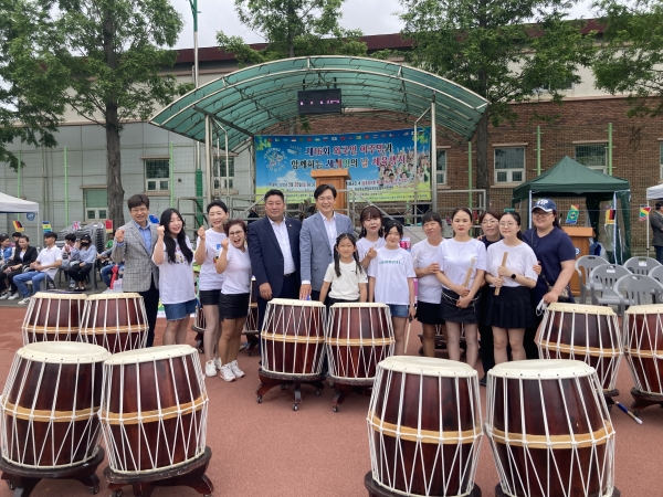 ▲영암군이 지난 28일 ‘외국인주민과 함께하는 세계인의날 행사’를 개최했다.(사진제공=영암군)