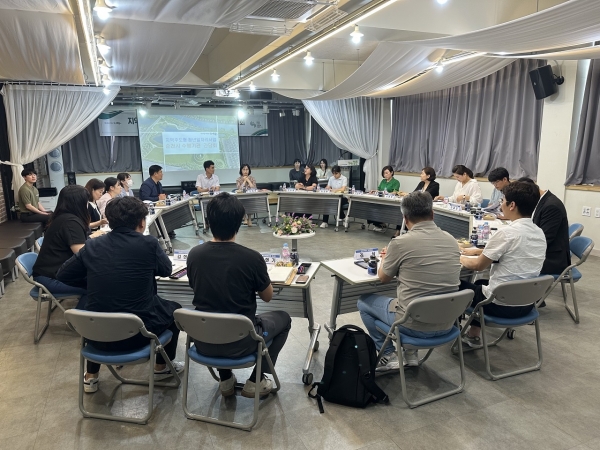 ▲순천시가 지난 20일 청년일자리 사업 수행기관과 간담회를 열었다.(사진제공=순천시)