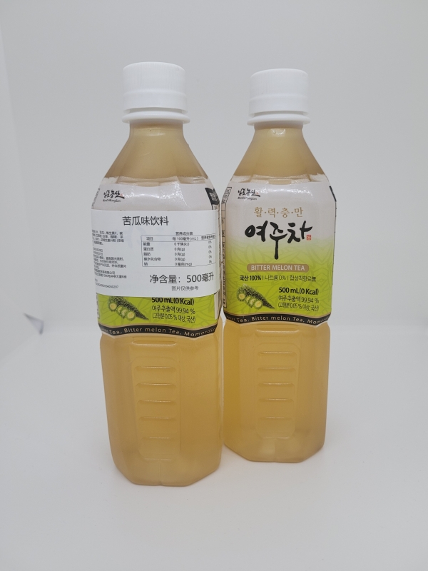 ▲㈜남도농산에서 수출하고 있는 강진 여주차(사진제공=강진군)