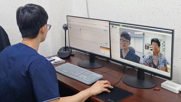 ▲강진군 보건소에서 의료취약지 의료지원 시범사업 사전 설명회를 개최하고 있다.(사진제공=강진군)