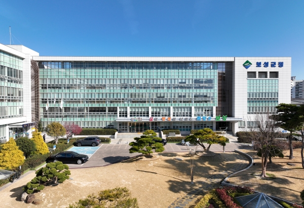 ▲보성군청 전경(사진제공=보성군)