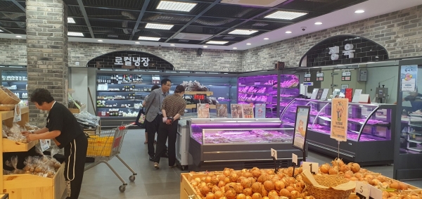 ▲로컬푸두 직매장(사진제공=해남군)