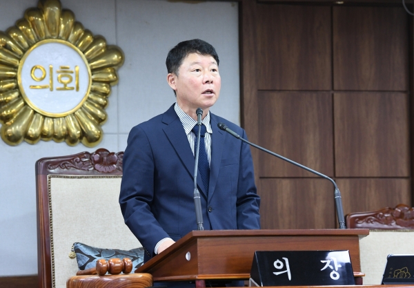 ▲순천시의회는 13일 제272회 임시회 제1차 본회의를 개회하고 오는 26일까지 14일간의 의정활동을 시작했다.(사진제공=순천시의회)