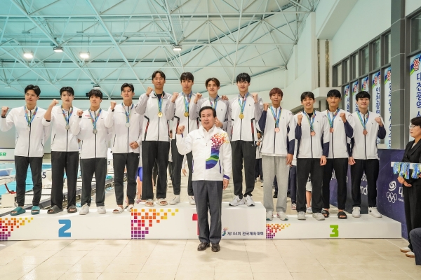 ▲전국체전 선수단 격려(사진제공=목포시)