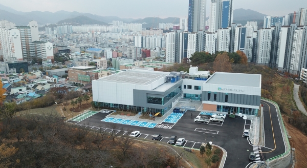 ▲남구 반다비 체육센터 전경(사진제공=남구)
