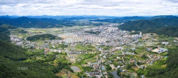 ▲화순읍 전경(사진제공=화순군)