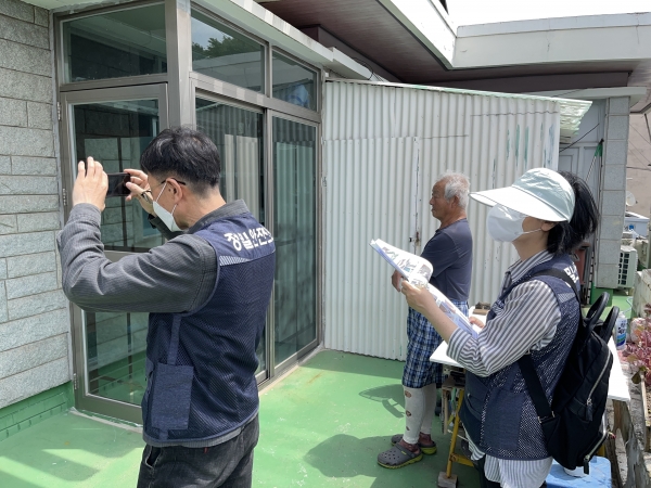 ▲남구는 40년 이상 지난 소규모 건축물을 대상으로 무상 안전 점검을 한다.(사진제공=광주 남구)