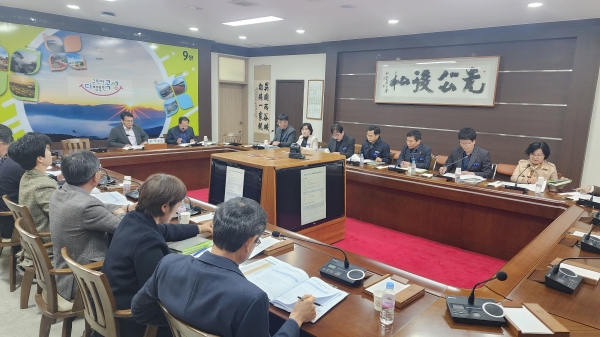 ▲곡성군은 지난 11일 2024년 1분기 신속집행 추진상황에 대한 보고회를 개최했다.(사진제공=곡성군)