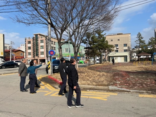 ▲영암군 자치경찰실무위원회 현장방문(사진제공=영암군)