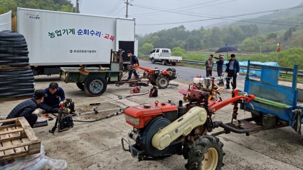 보성군, 찾아가는 농기계 순회수리 및 안전 교육 추진