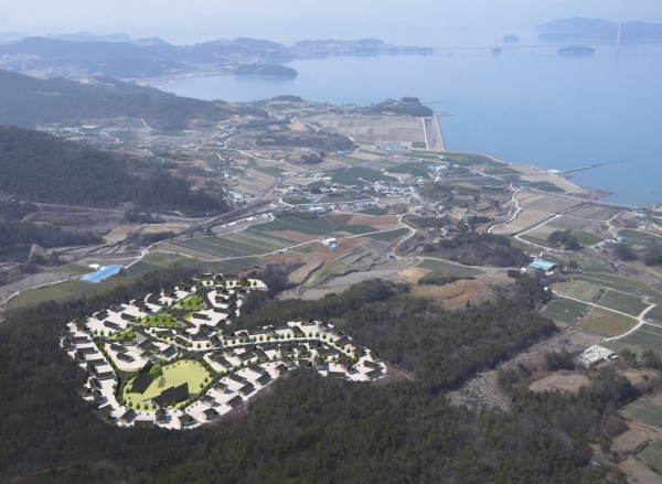 ▲금산 석정지구 새꿈도시(독일마을) 조성사업 조감도(사진제공=고흥군)