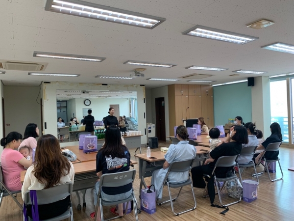 ▲영광군은 임산부 17명을 대상으로 행복하고 건강한 출산을 위한 상반기 임산부 건강교실을 운영하고 있다.(사진제공=영광군)
