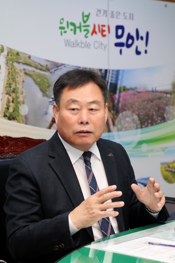 ▲김산 무안군수(사진제공=무안군)