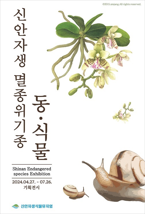 신안군, 멸종위기종 동·식물 만남 기획전시 개최