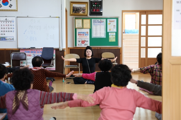 진도군, 관내 어르신 건강증진에 총력