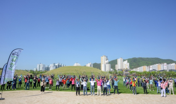 ▲전국 웰니스 노르딕 워킹 대회(사진제공=순천시)