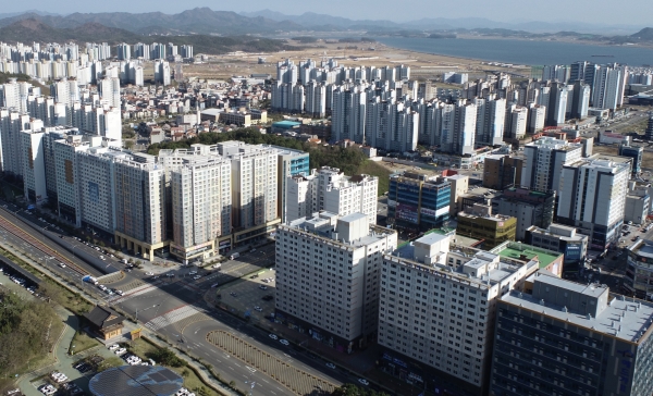 ▲남악 주택단지(사진제공=전라남도)