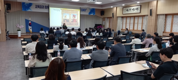 ▲광주시교육청은 13일 ‘고충민원 처리 역량 강화 교육’을 실시했다.(사진제공=광주광역시교육청)
