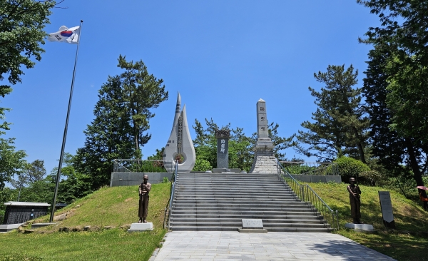 ▲보성 현충공원 현충탐(사진제공=보성군)