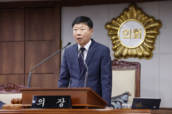 ▲순천시의회는 4일 제1차 본회의를 열어 제278회 제1차 정례회를 개회하고, 오는 14일까지 11일간의 전반기 마지막 의사일정을 시작했다.(사진제공=순천시의회)