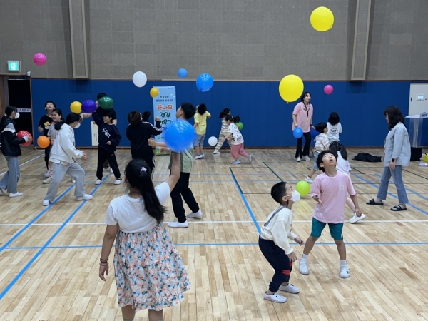 ▲꿈나무 건강키우기교실 운영 모습(사진제공=함평군)