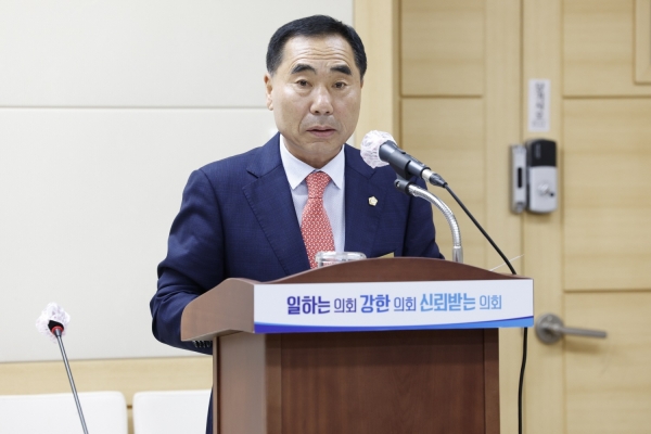 ▲순천시의회 우성원 의원(사진제공=순천시의회)