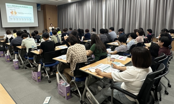 ▲보성군은 2024년 사회복지시설 식중독 예방 교육을 실시했다.(사진제공=보성군)
