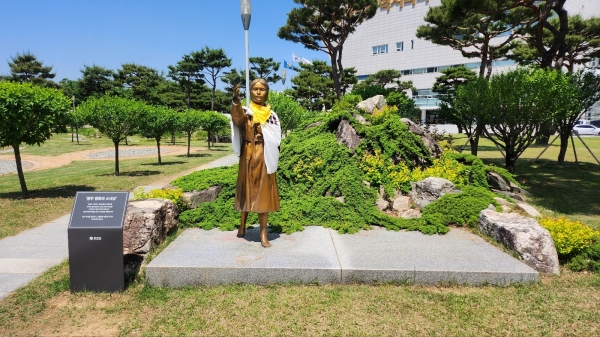 ▲평화의 소녀상(사진제공=광주광역시)