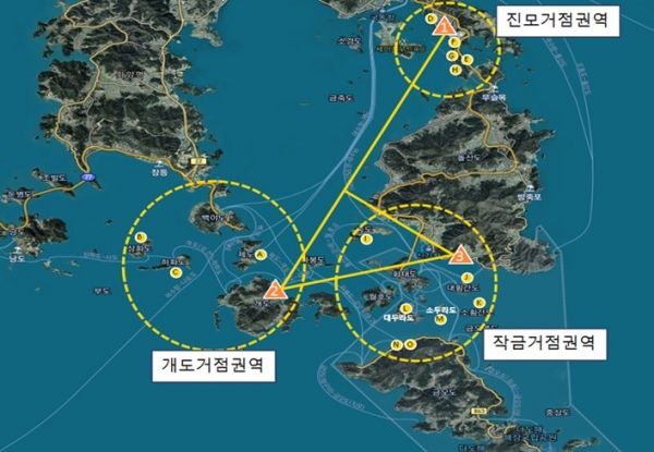 ▲여수시가 오는 22일부터 11월 말까지 물류 취약지인 섬 지역에 드론 배송 시범사업을 시작한다.(사진제공=여수시)