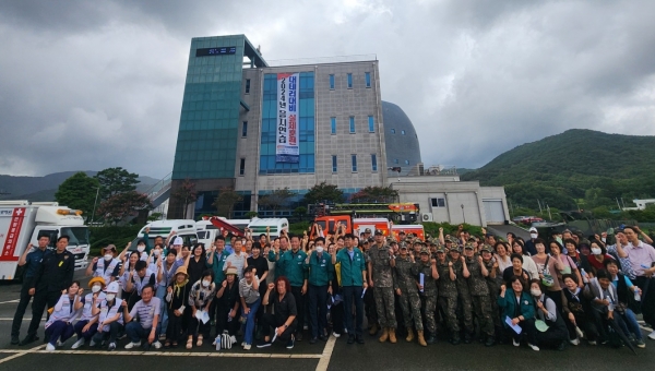 ▲순천시는 21일 2024년 을지연습 실제훈련을 실시했다.(사진제공=순천시)